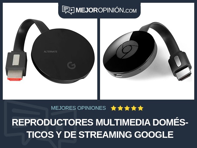 Reproductores multimedia domésticos y de streaming Google