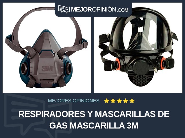 Respiradores y mascarillas de gas Mascarilla 3M