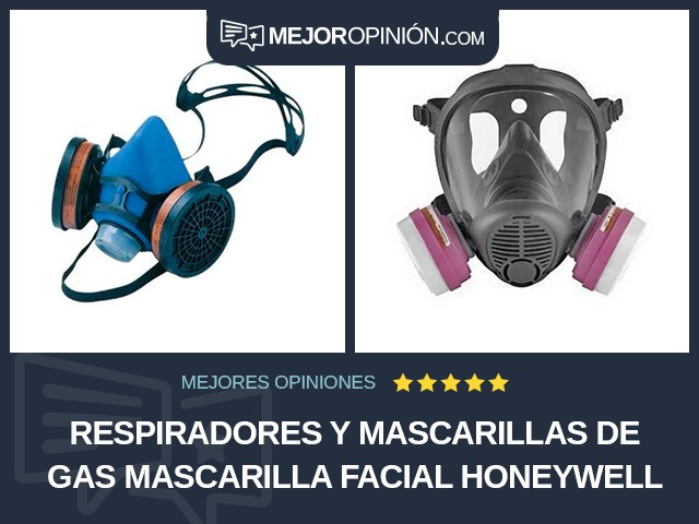 Respiradores y mascarillas de gas Mascarilla facial Honeywell