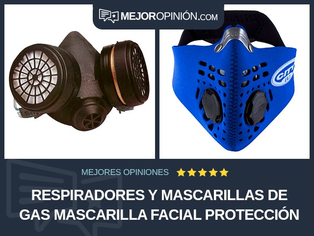 Respiradores y mascarillas de gas Mascarilla facial Protección contra vapor