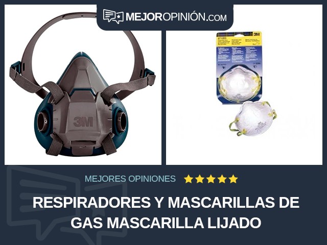 Respiradores y mascarillas de gas Mascarilla Lijado