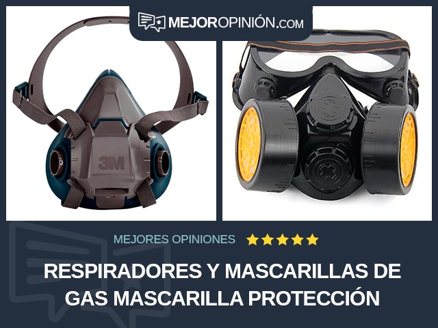 Respiradores y mascarillas de gas Mascarilla Protección contra vapor