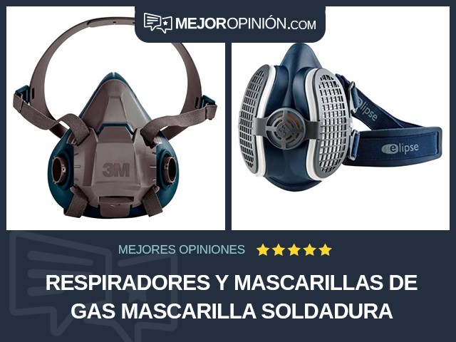 Respiradores y mascarillas de gas Mascarilla Soldadura