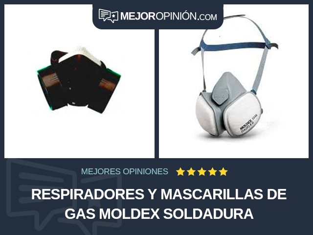 Respiradores y mascarillas de gas Moldex Soldadura