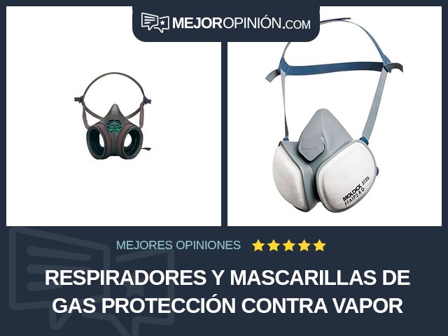 Respiradores y mascarillas de gas Protección contra vapor Moldex