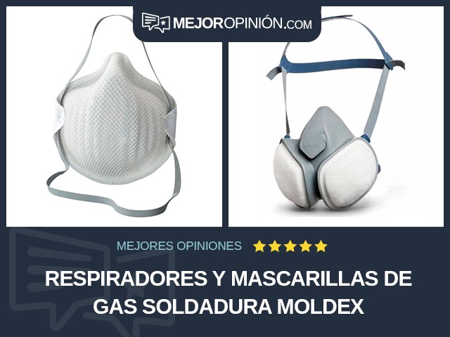 Respiradores y mascarillas de gas Soldadura Moldex