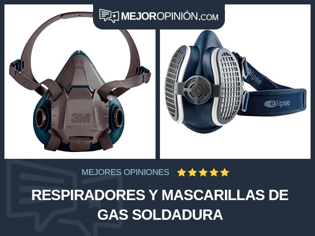 Respiradores y mascarillas de gas Soldadura