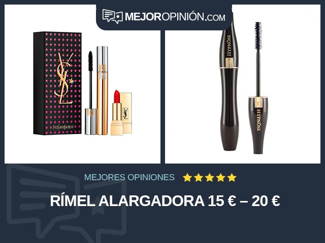 Rímel Alargadora 15 € – 20 €