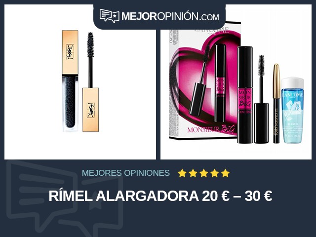 Rímel Alargadora 20 € – 30 €