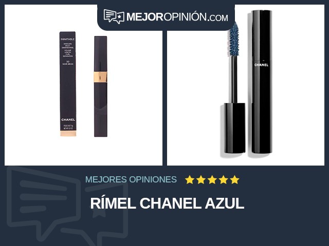 Rímel CHANEL Azul