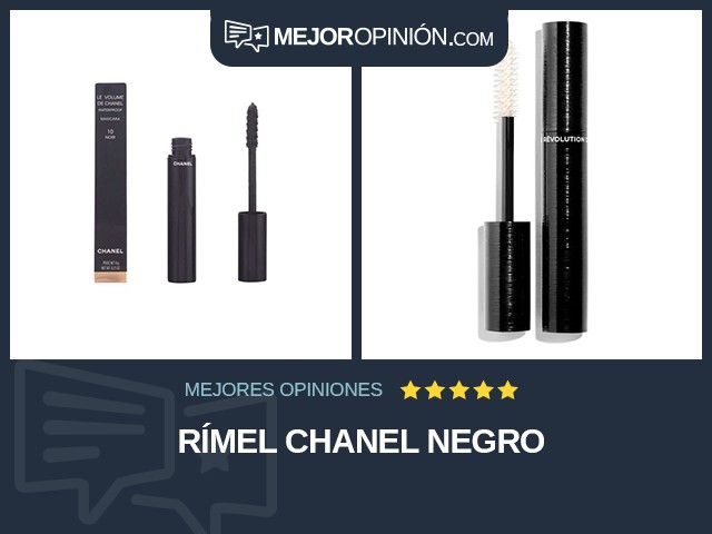 Rímel CHANEL Negro