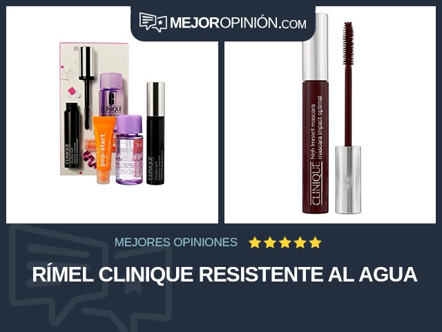 Rímel Clinique Resistente al agua