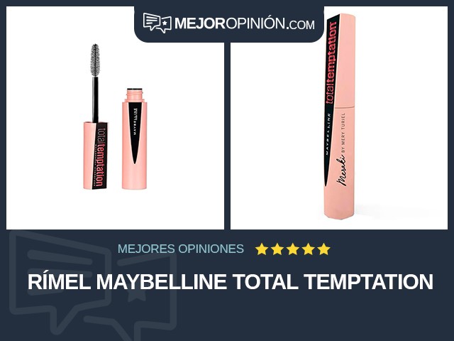 Rímel Maybelline Total Temptation