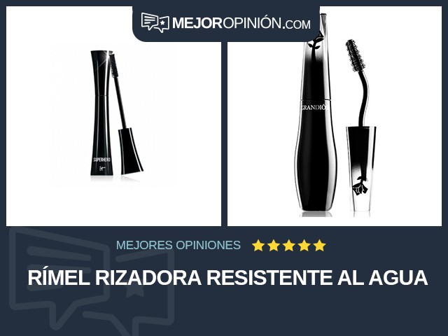 Rímel Rizadora Resistente al agua