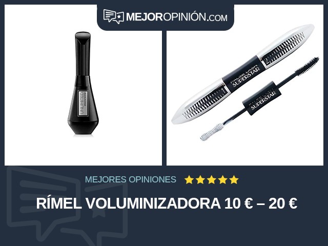 Rímel Voluminizadora 10 € – 20 €