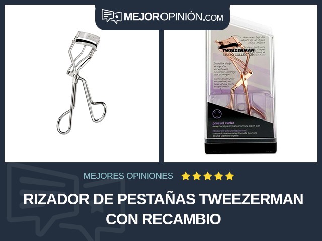 Rizador de pestañas Tweezerman Con recambio