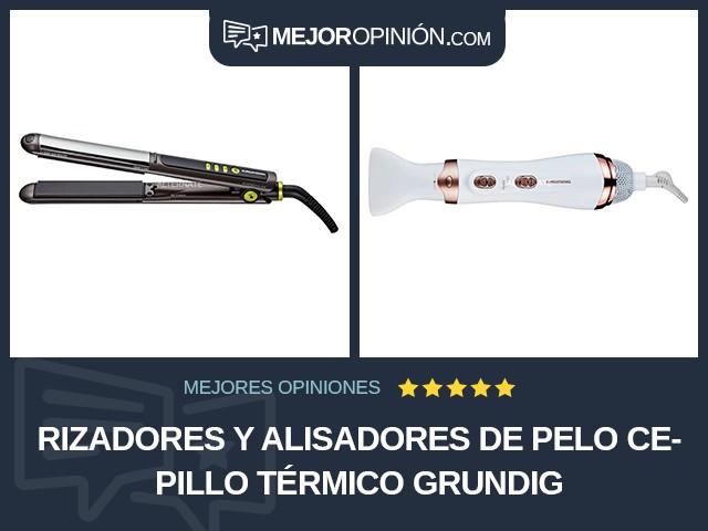 Rizadores y alisadores de pelo Cepillo térmico Grundig