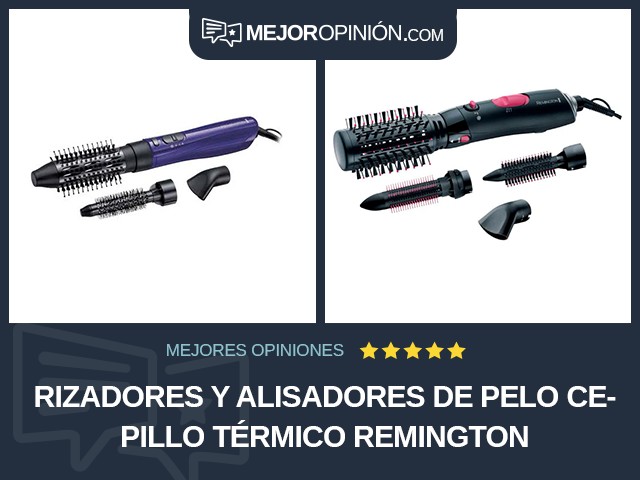 Rizadores y alisadores de pelo Cepillo térmico Remington