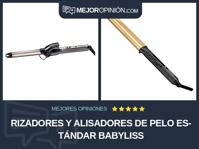 Rizadores y alisadores de pelo Estándar BaByliss