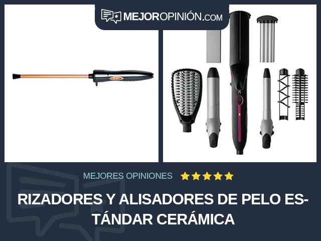 Rizadores y alisadores de pelo Estándar Cerámica