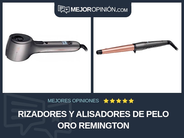 Rizadores y alisadores de pelo Oro Remington