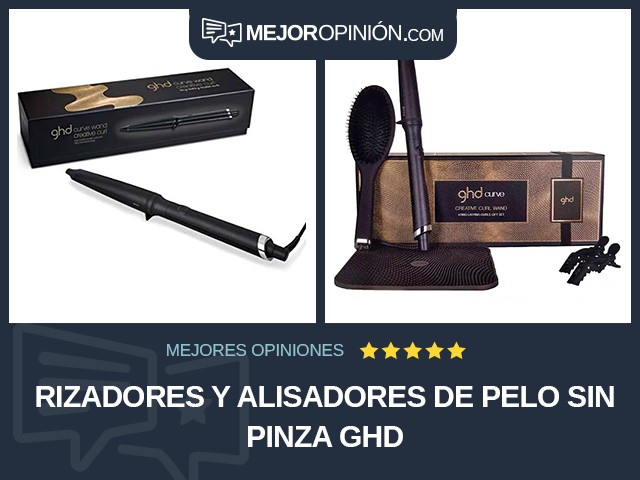 Rizadores y alisadores de pelo Sin pinza ghd