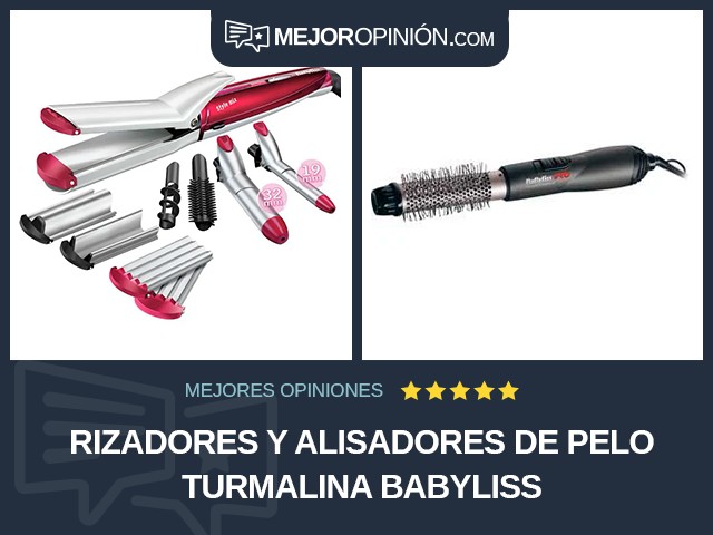 Rizadores y alisadores de pelo Turmalina BaByliss