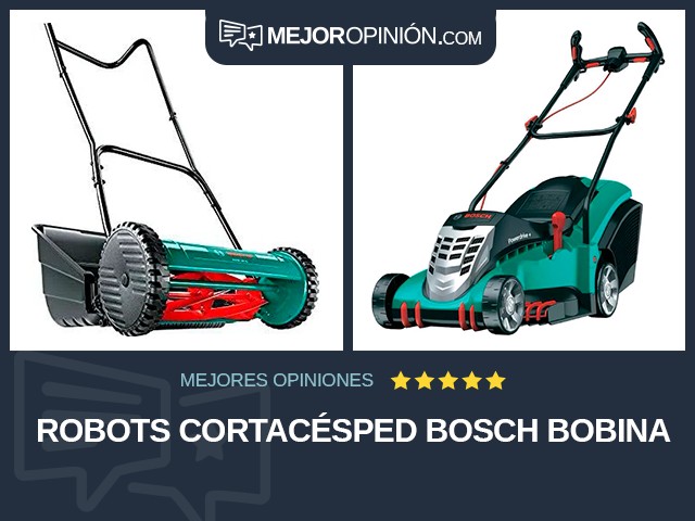 Robots cortacésped Bosch Bobina