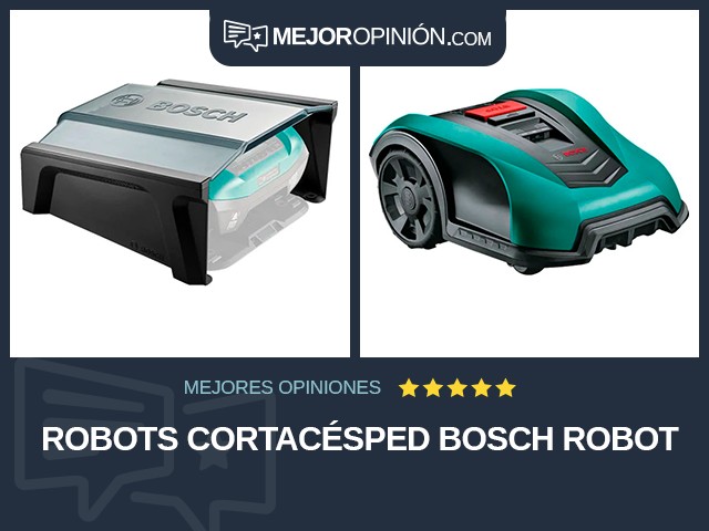 Robots cortacésped Bosch Robot