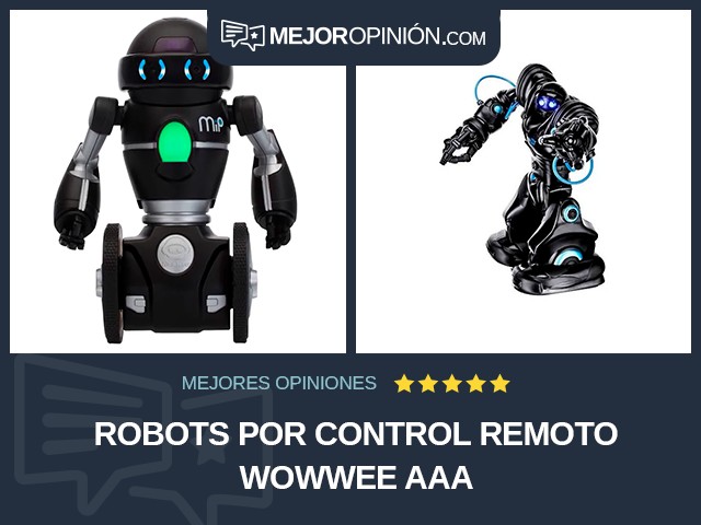 Robots por control remoto WowWee AAA