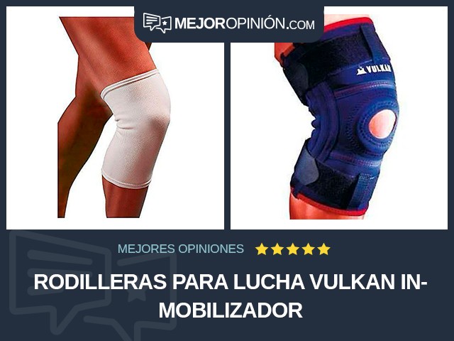 Rodilleras para lucha Vulkan Inmobilizador