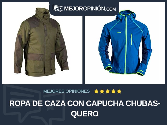 Ropa de caza Con capucha Chubasquero