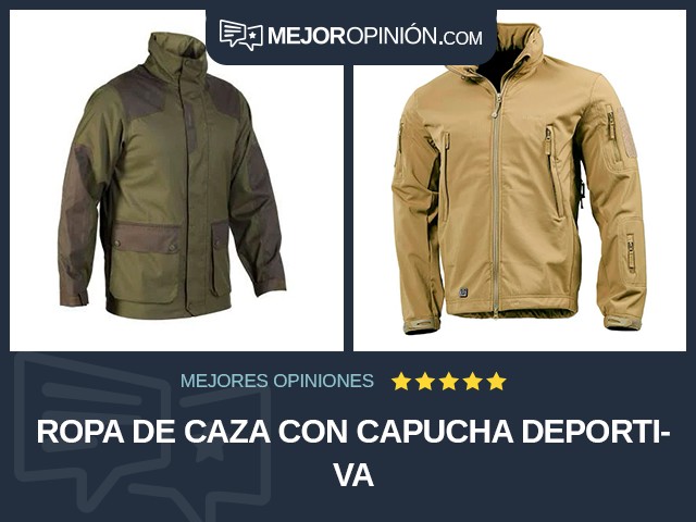 Ropa de caza Con capucha Deportiva