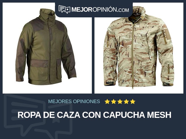 Ropa de caza Con capucha Mesh