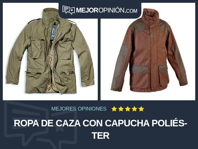 Ropa de caza Con capucha Poliéster