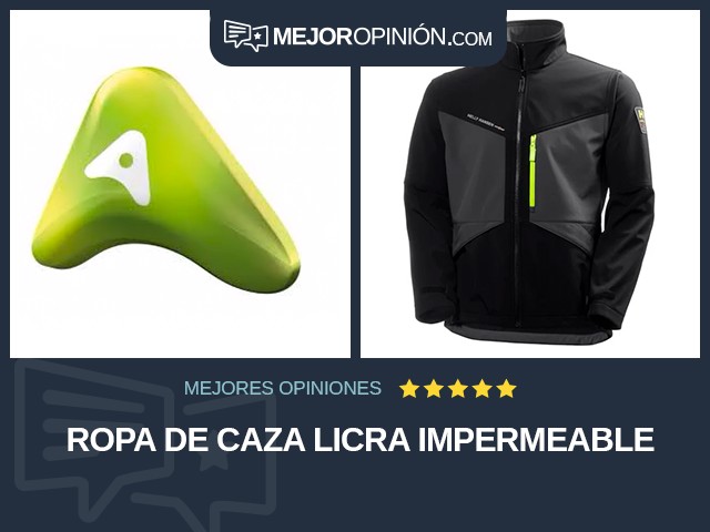 Ropa de caza Licra Impermeable