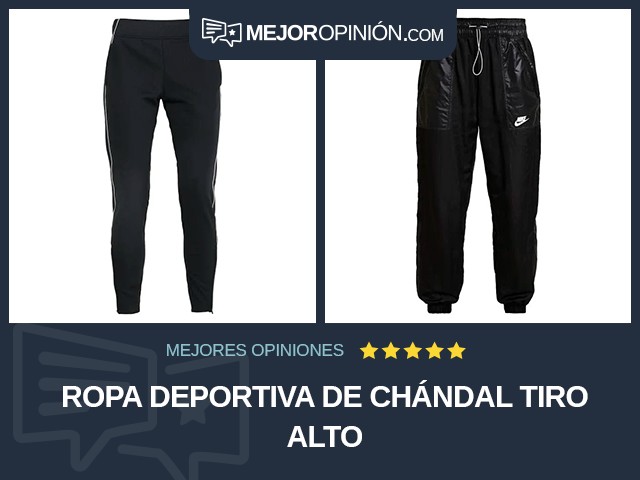 Ropa deportiva De chándal Tiro alto