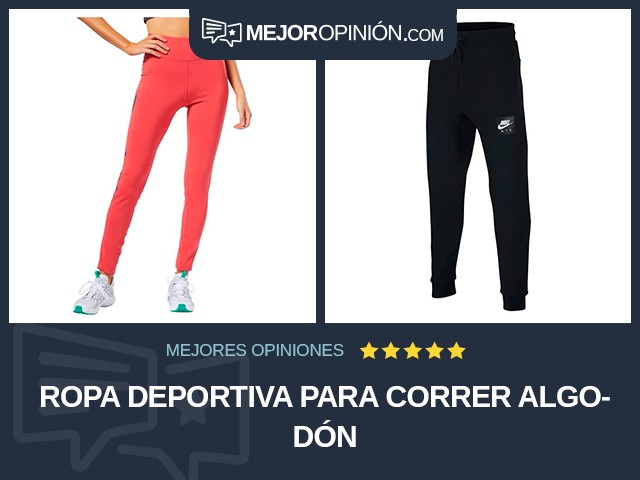 Ropa deportiva Para correr Algodón