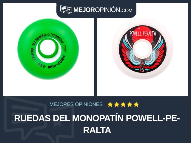 Ruedas del monopatín Powell-Peralta