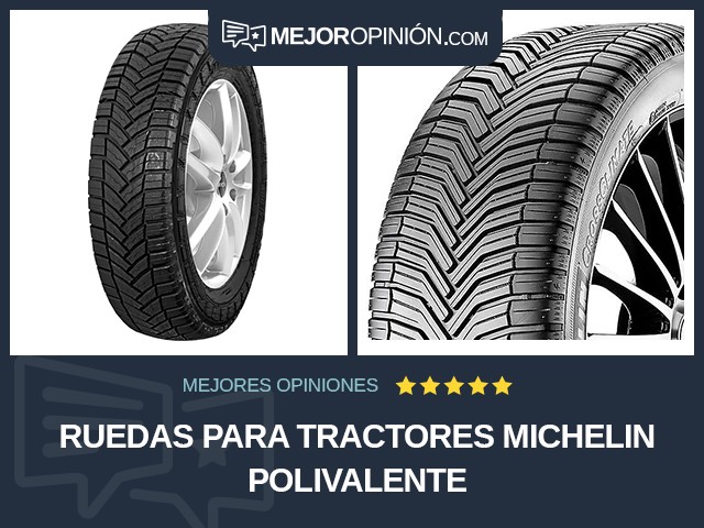 Ruedas para tractores Michelin Polivalente