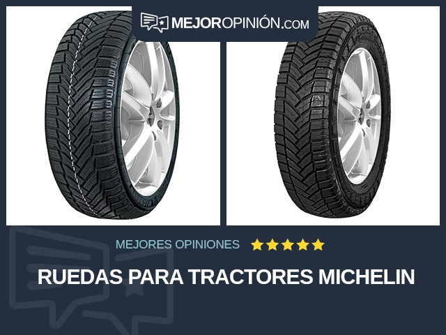 Ruedas para tractores Michelin