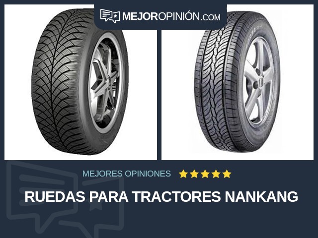 Ruedas para tractores Nankang