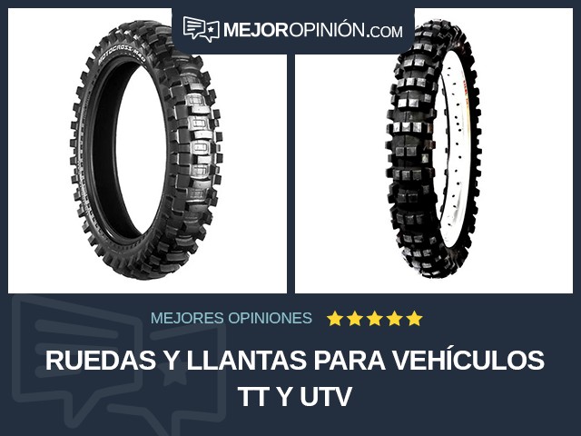 Ruedas y llantas para vehículos TT y UTV