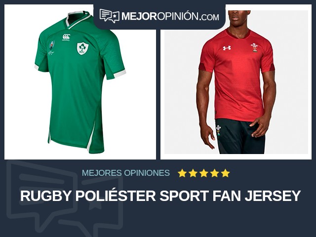 Rugby Poliéster Sport Fan Jersey