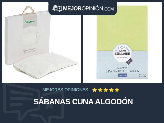 Sábanas Cuna Algodón