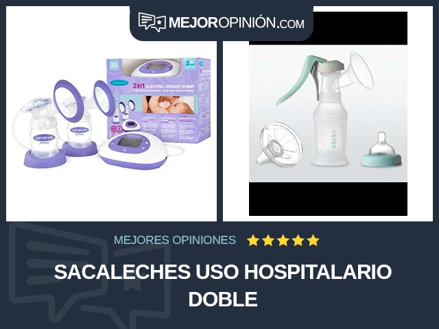 Sacaleches Uso hospitalario Doble