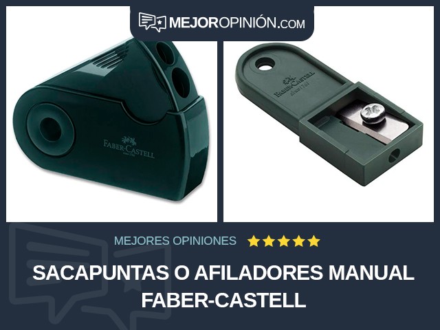 Sacapuntas o afiladores Manual Faber-Castell