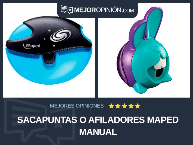 Sacapuntas o afiladores Maped Manual