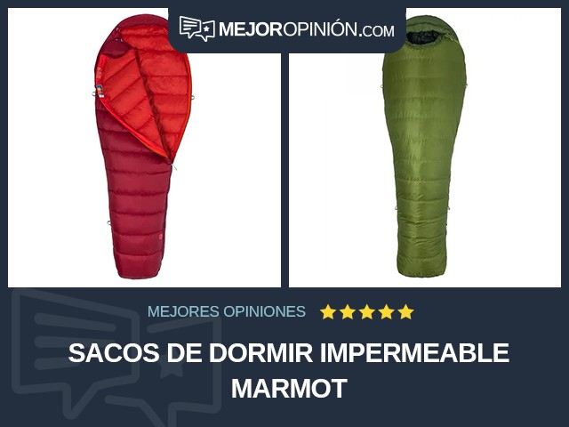 Sacos de dormir Impermeable Marmot