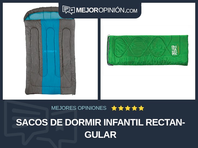 Sacos de dormir Infantil Rectangular